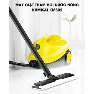 Máy giặt thảm hơi nước nóng Kumisai KMS02 - Áp lực hơi nóng 4 bar - Bình chứa lên tới 2L