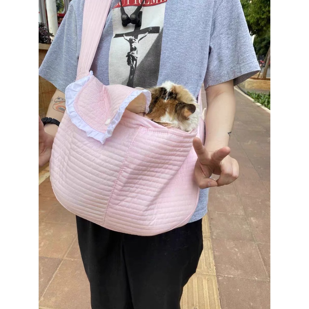 [HOT EXTRA] Túi xách Uzzang vận chuyển chó mèo phong cách Hàn Quốc