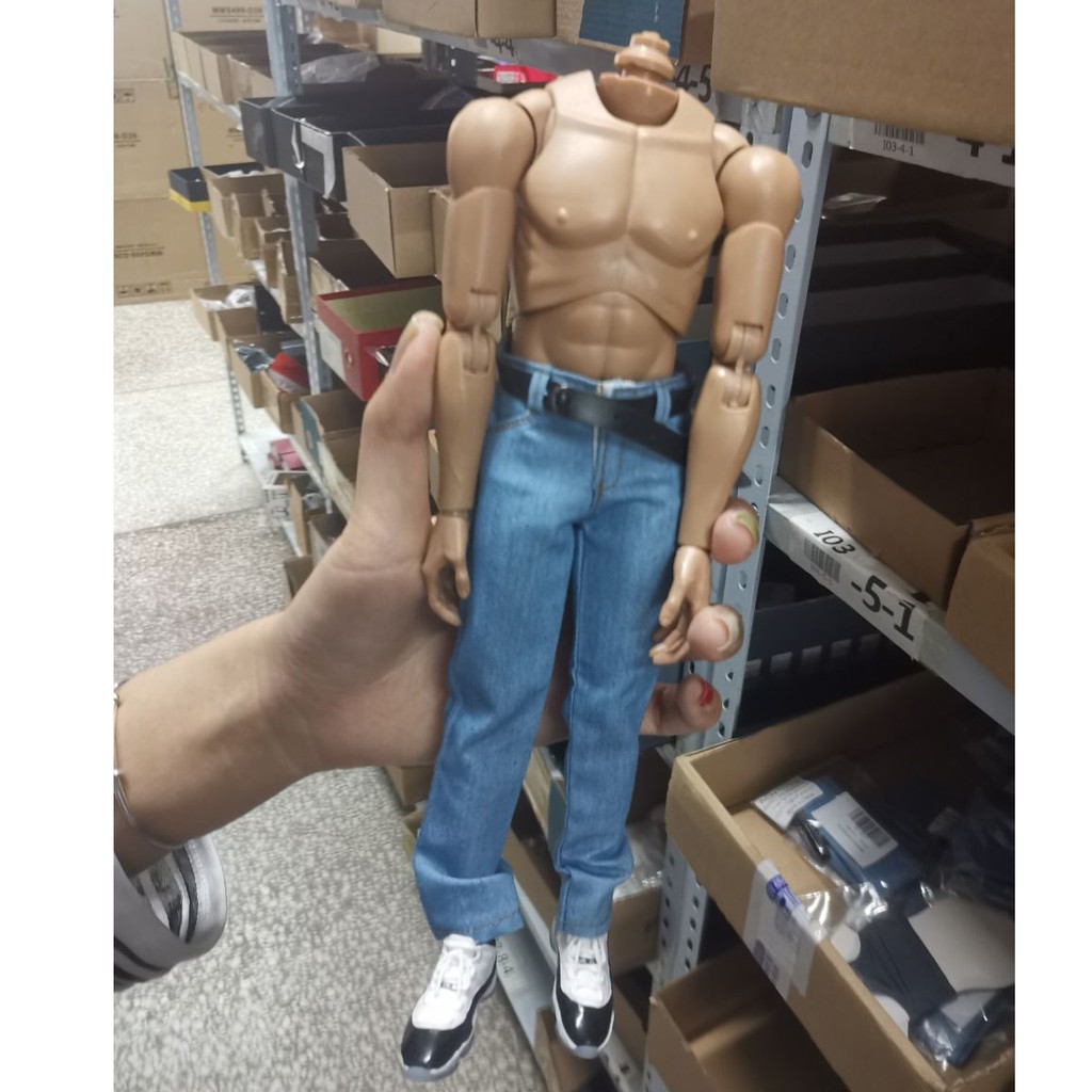 Quần jean dài và Thắt lưng tỉ lệ 1/6 dành cho mô hình nhân vật 12"