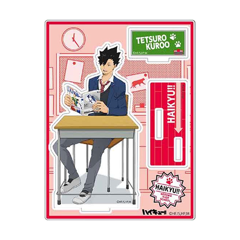 Ahud Anime Haikyuu!! Mô Hình Nhân Vật Đứng Bằng Nhựa Acrylic Trang Trí Bàn