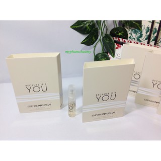 Mẫu Thử Nước Hoa Vial Giorgio Armani Emporio Because It’s You