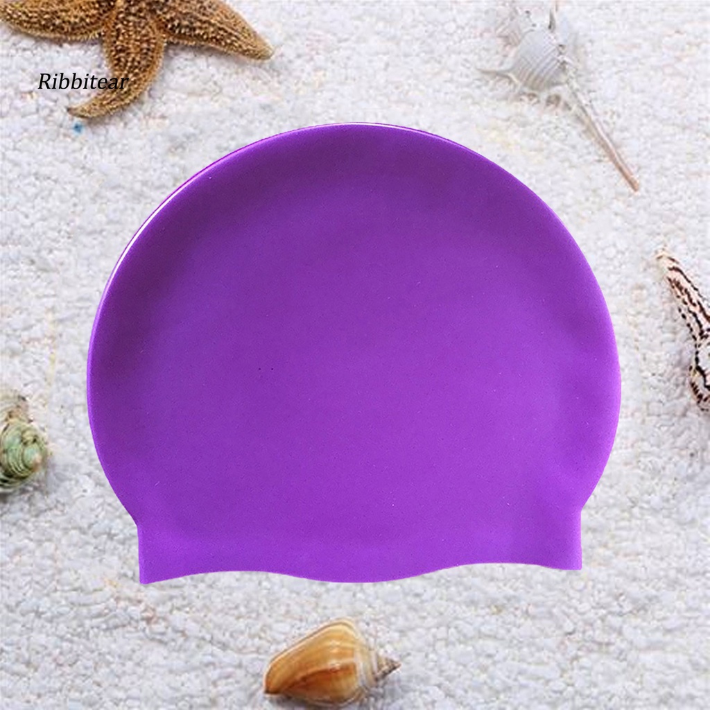 Mũ Bơi Silicone Đàn Hồi Dễ Dàng Giúp Tóc Dài