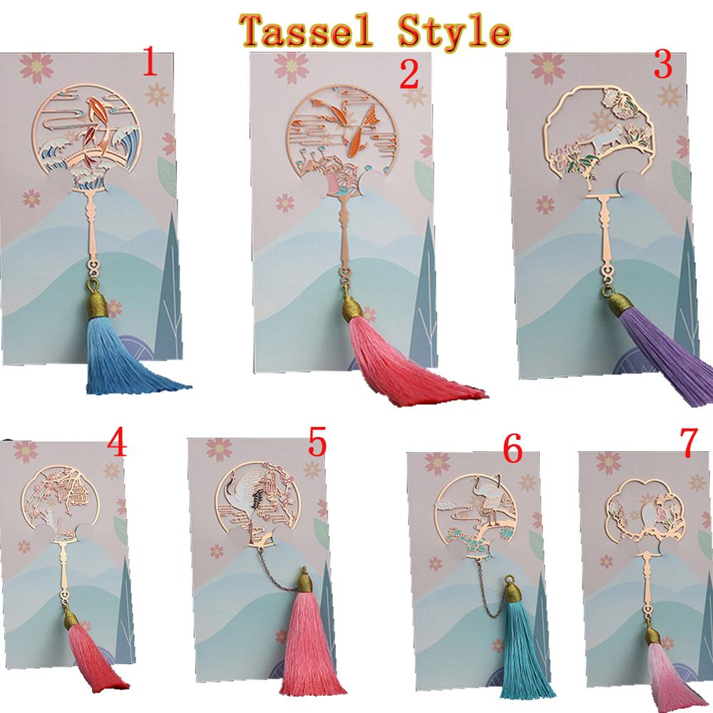 Bookmark Bằng Đồng Thau Phong Cách Trung Hoa Cổ Điển