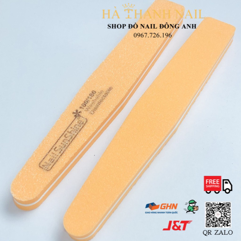 Phao Móng Tay Dài , Độ Nhám Cao Vỉ 10 Chiếc