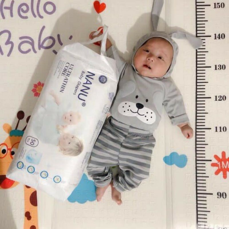 Tã Quần Cao Cấp NANU BABY M50 L50 XL50 XXL50 XXXL50