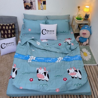 Bộ Chăn Ga Gối Cotton Poly Combo 5 Món - Nhiều Mẫu Lựa Chọn CA Bedding Decor
