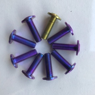 Ốc Đĩa Đầu Mỏng M8x25 Titanium Gr5 Cho Ex135 Và Các Dòng Xe Yamaha