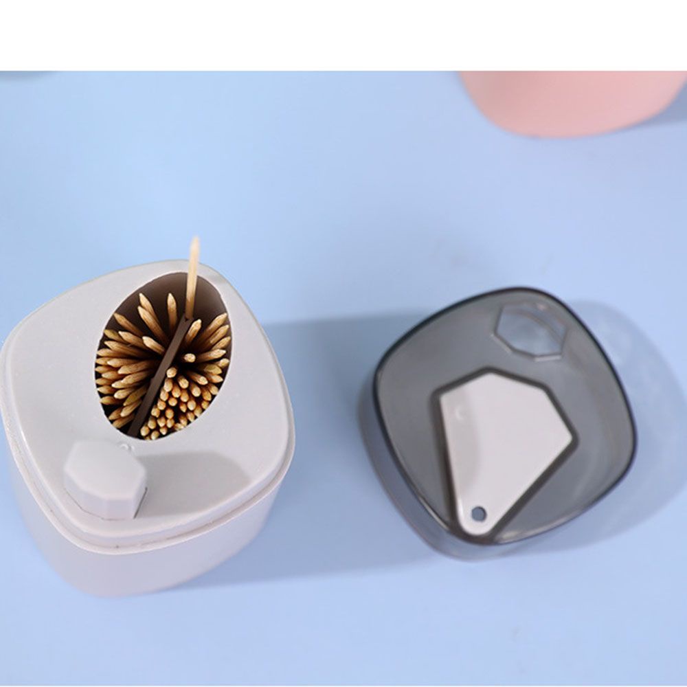 Hộp dạng nhấn tự động đựng tăm xỉa răng tiện dụng