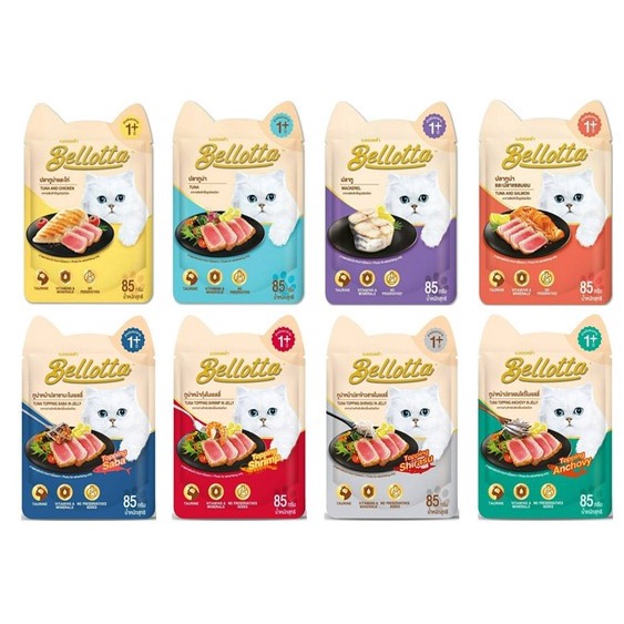 Pate Bellotta gói 85g Cá Ngừ Thật