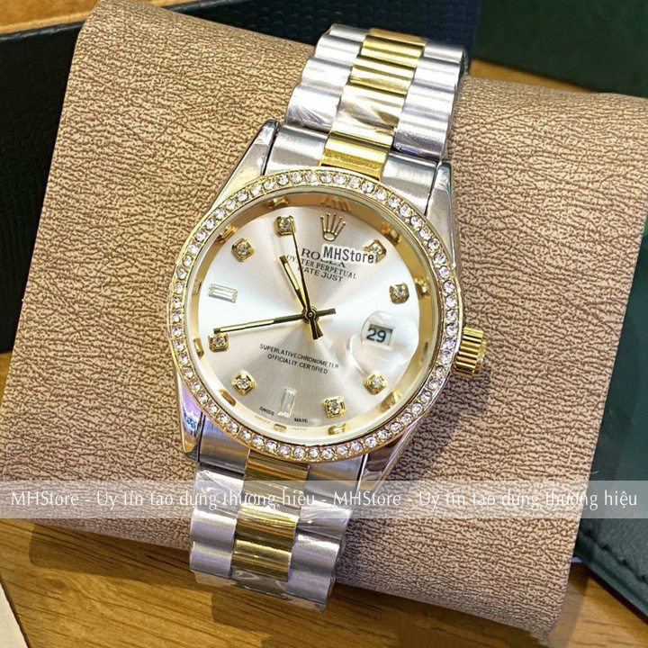 Đồng hồ nam RL 8125 dây thép không gỉ, tích hợp lịch ngày, chính hãng đẹp giá rẻ sang trọng lịch lãm [Tặng thêm pin] | BigBuy360 - bigbuy360.vn