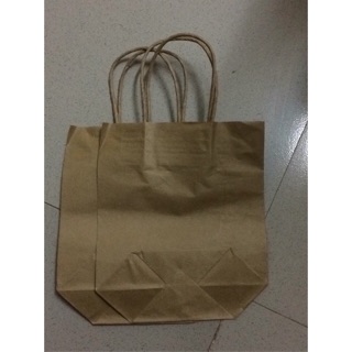 Combo 50 túi giấy xi măng có quai kt 17x20