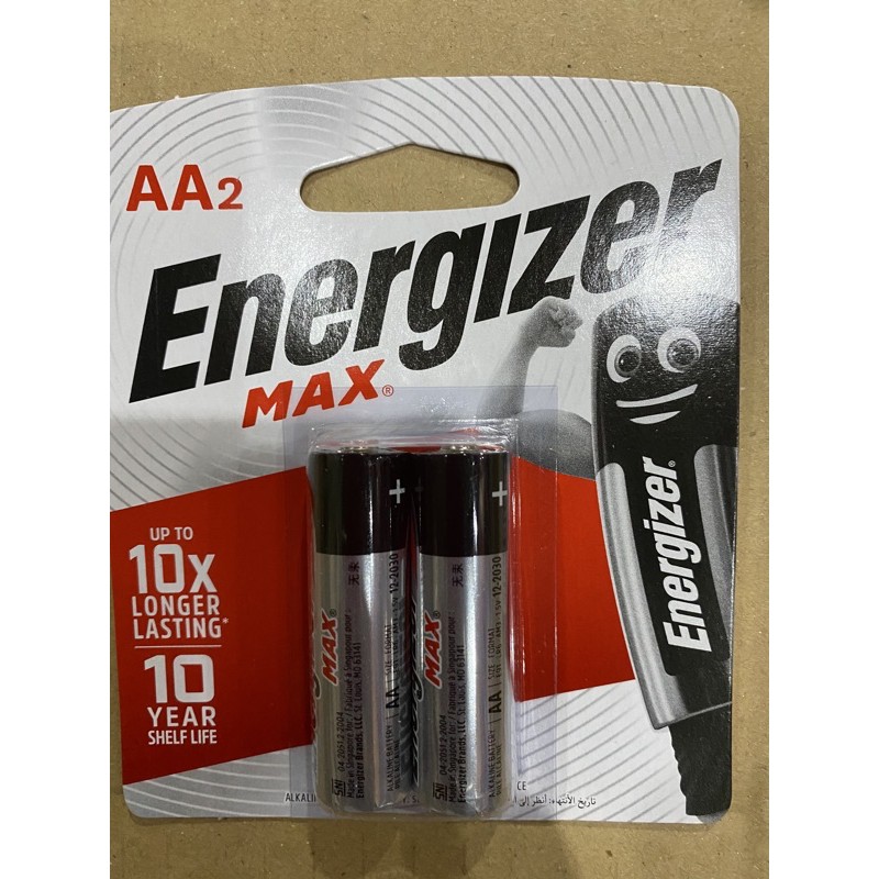 Pin Tiểu AA Energizer Max Alkaline 1,5V (Nhập khẩu Singapore)[Chính Hãng 100%]