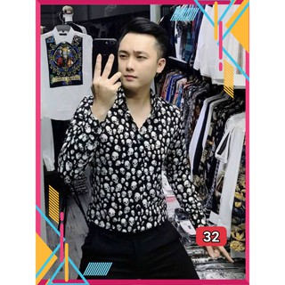 Áo sơ mi nam chất lụa mềm mịn nhiều màu sắc.store015