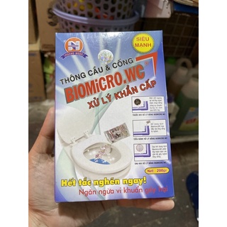 Bột thông cầu & cống biomicro.wc 200gr