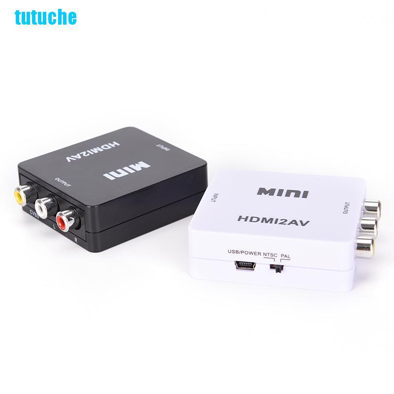 Bộ Chuyển Đổi Hdmi Sang Rca Av / Cvbs Hd 1080p Mini Hdmi2Av Video