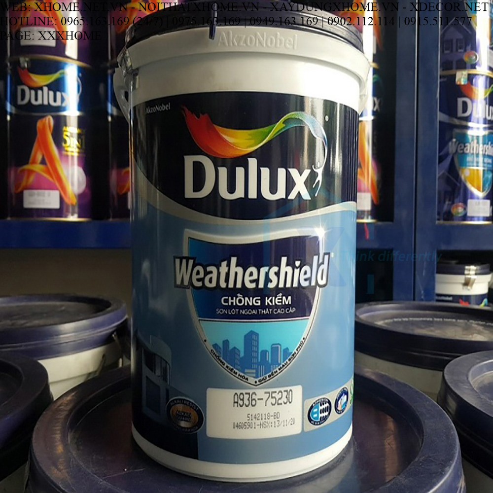 X HOME - Sơn DULUX Sơn Lót Ngoại Thất Dulux Weathershield Chống Kiềm💥NHẬN HÀNG TẠI NHÀ MÁY💥Giao hàng Toàn quốc