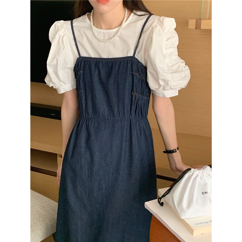 Áo Sơ Mi Cổ Tròn Tay Ngắn Dáng Rộng Thời Trang Cho Nữ 50488