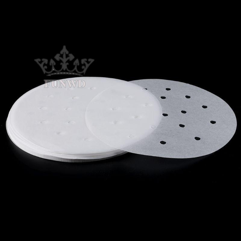 100 Miếng Giấy Lót Hấp Bánh Bao Chống Dính