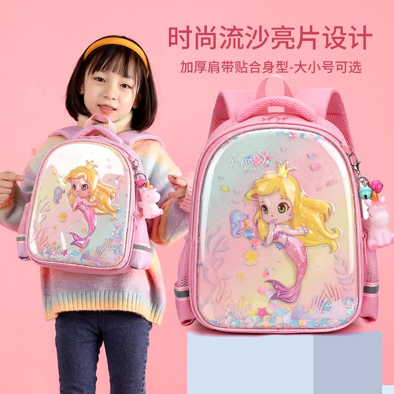 Balo Đi Học Đính Kim Tuyến Thời Trang Cho Bé Gái Lớp 1-2-3-4