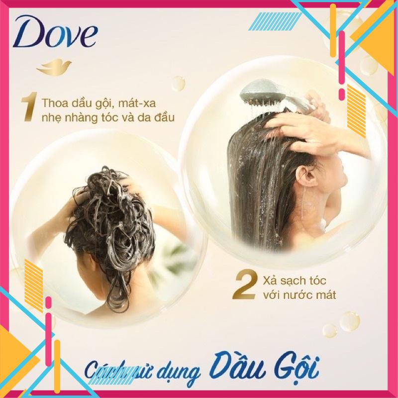 Dầu gội Dove phục hồi hư tổn 880g