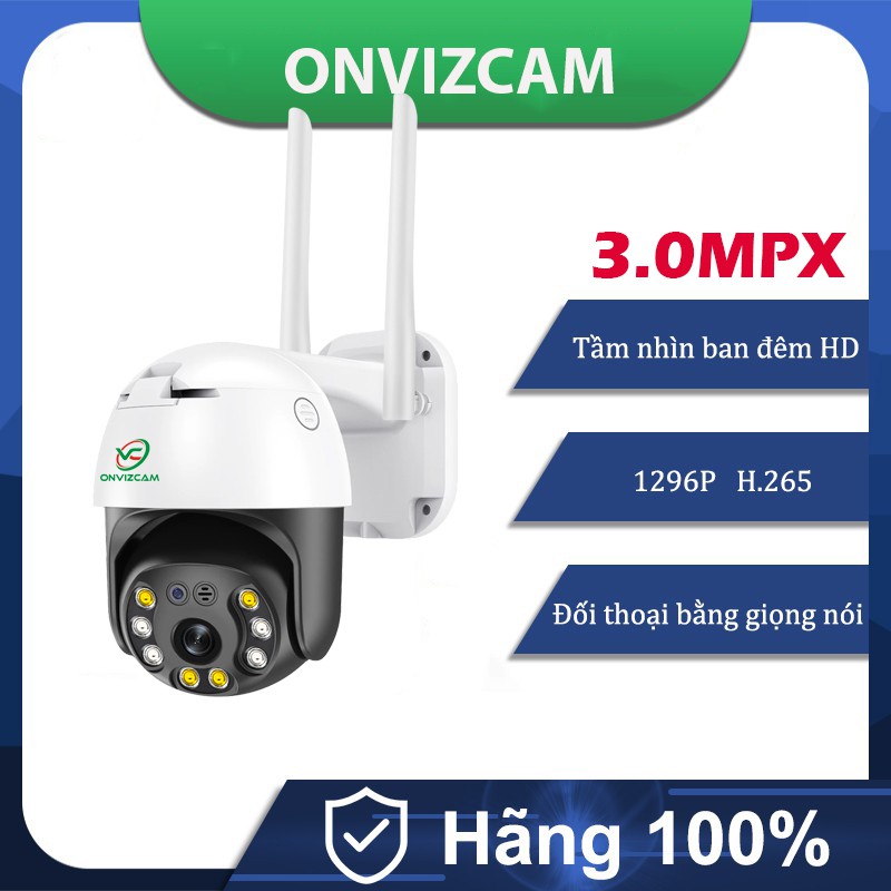 Camera IP YOOSEE Ngoài trời xoay 360 - Full HD/ Camera ip ONVIZCAM HK30 Chính hãng dùng app CARECAM PRO