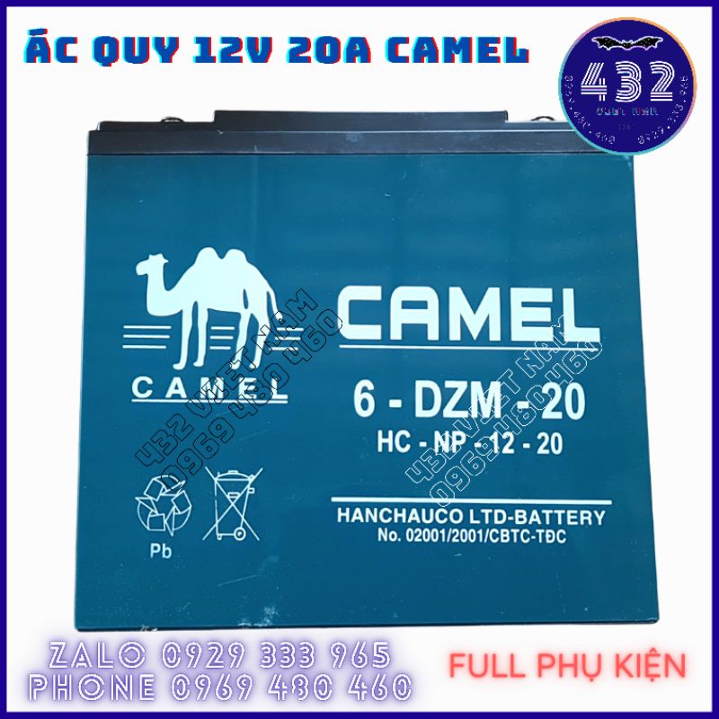 Bình Ác Quy 12V 20A và 12V 14A Dùng Cho Loa Kéo 4 Tấc Đôi 6H Hát Liên Tục Trâu Nhất Tầm Giá