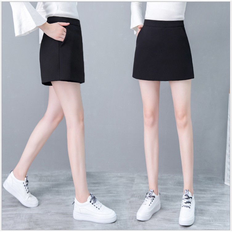Chân váy chữ A có quần trong chất liệu umi | BigBuy360 - bigbuy360.vn