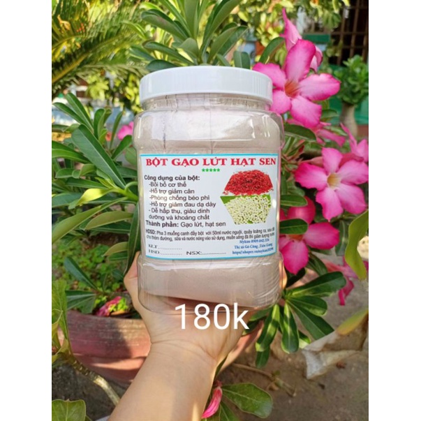 Bột Gạo lứt hạt sen 1kg