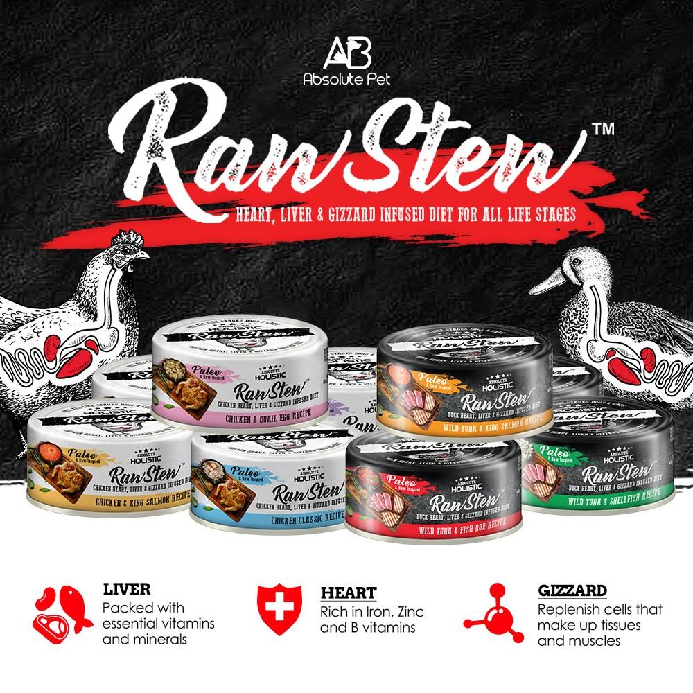 [Chính hãng] [Giá hủy diệt] Pate Cho Mèo AH Raw Stew (80g)