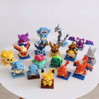 Lego tự lắp ráp mô hình Pokemonn nhiều chi tiết phát triển tư duy