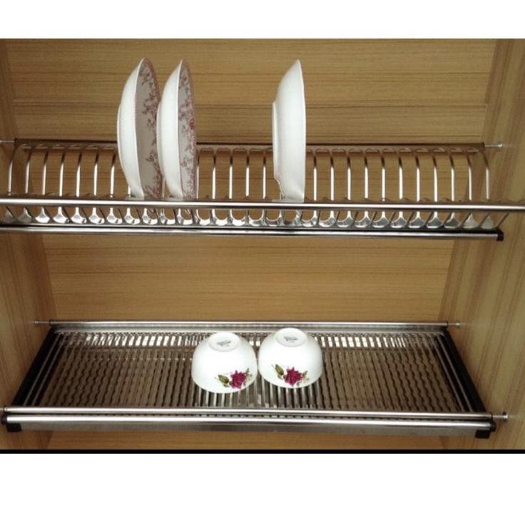 Giá Treo Đĩa Kính Bằng Thép Không Gỉ 60cm | BigBuy360 - bigbuy360.vn
