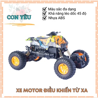 [SIÊU PHẨM ] Xe motor địa hình điều khiển từ xa, động cơ siêu khỏe - phù hợp với trẻ trên 3 tuổi