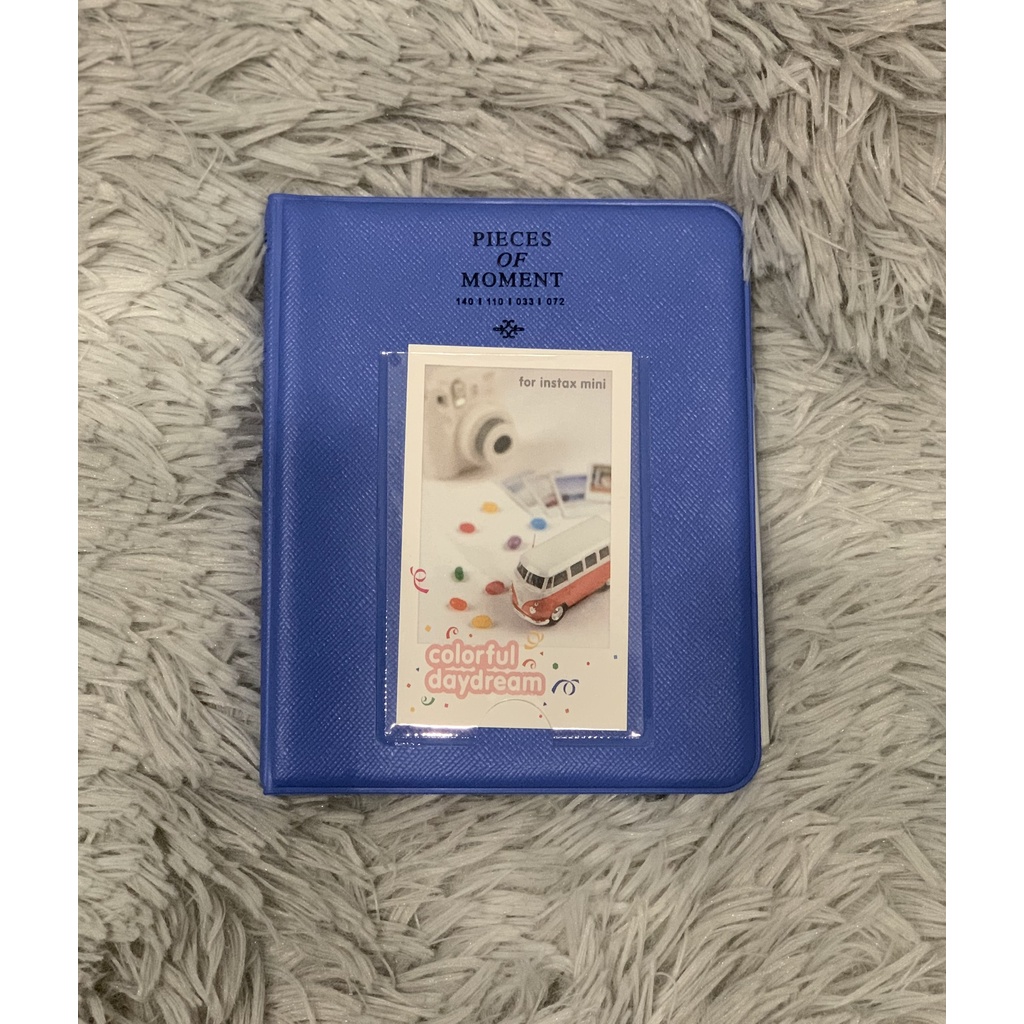 64 Túi Đựng Album Ảnh Polaroid Hộp Đựng Ảnh Tức Thì Mini Cho Phim Mini Fujifilm Instax 8 Hàn Quốc, Album Instax//T4