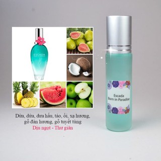 Tinh dầu nước hoa pháp nhẹ nhàng dạng lăn