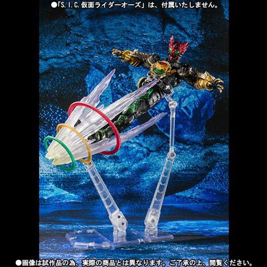 MÔ HÌNH CHÍNH HÃNG SIC KAMEN RIDER OOO EFFECT SET 2ND