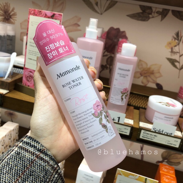 Nước hoa hồng Mamonde Rose water toner 250ml | BigBuy360 - bigbuy360.vn