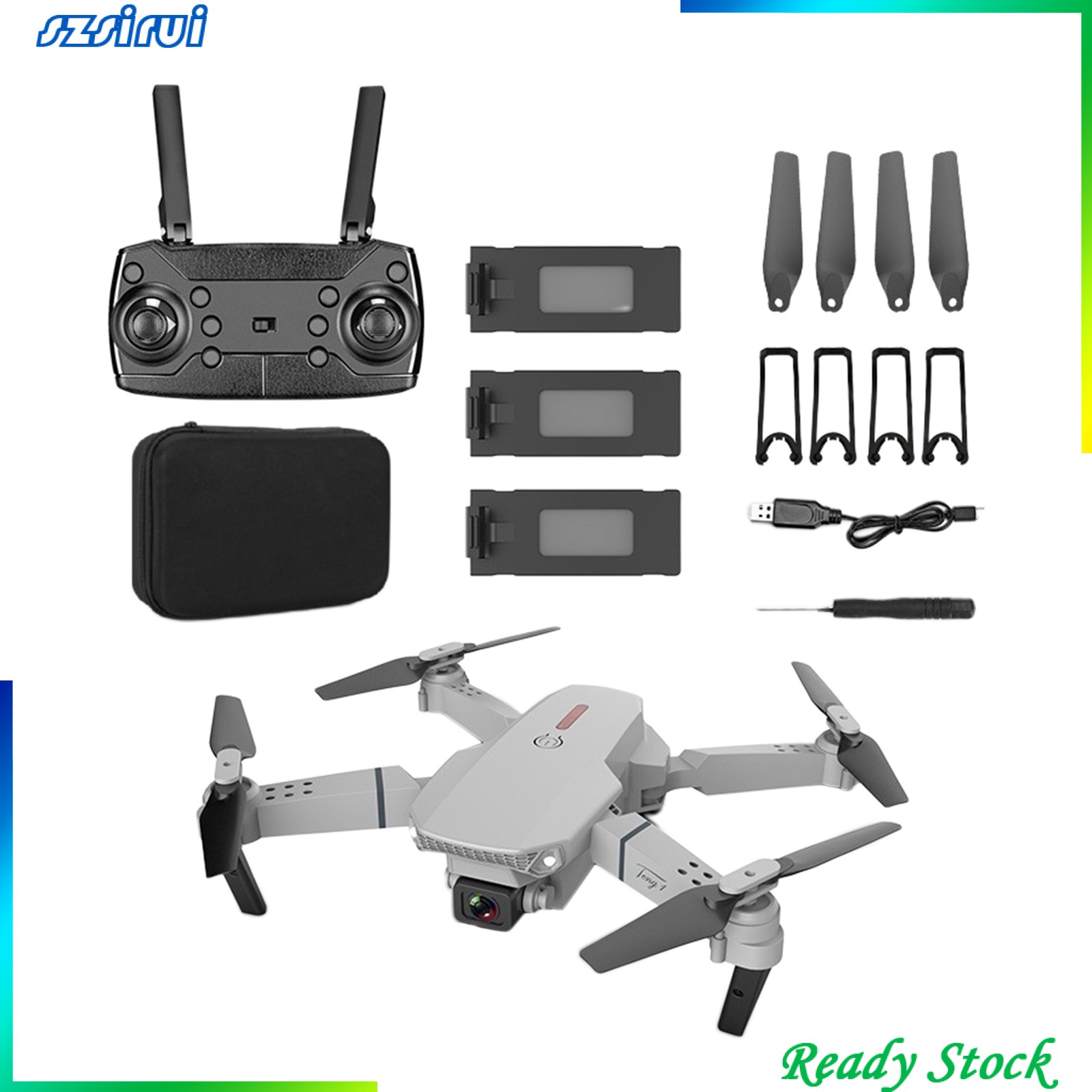 RC Drone Trực Thăng Điều Khiển Từ Xa E88 Pro Với Camera Có Thể Gấp Gọn