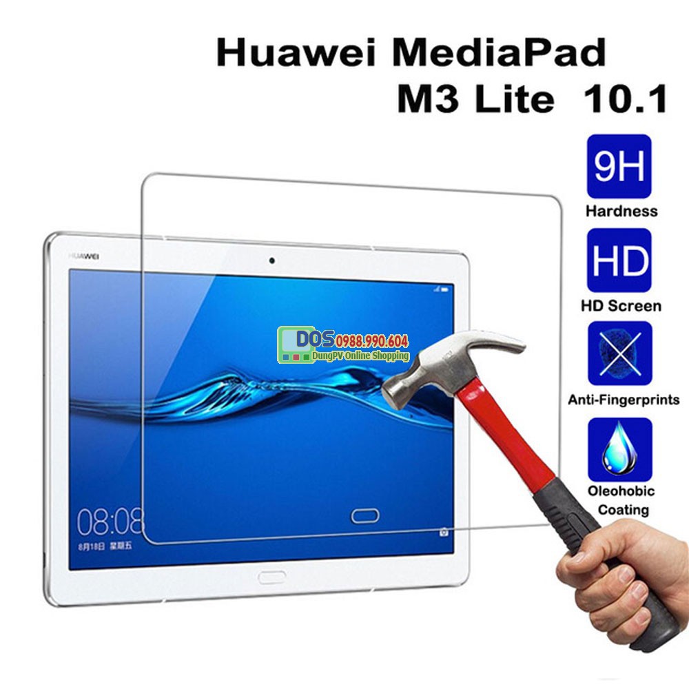 Miếng Dán Cường Lực Huawei Mediapad M3 Lite 10 Inch