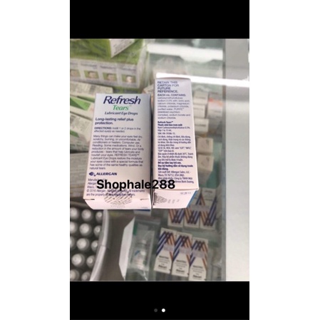 NHỎ MẮT NHÂN TẠO REFRESH TEARS