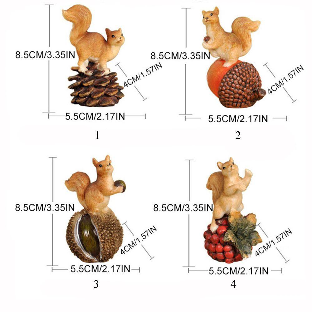 LANSEL Sóc Bằng Nhựa Resin Để Bàn Trang Trí Nội Thất
