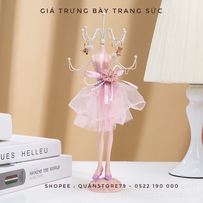 Giá trưng trang sức trang trí shop