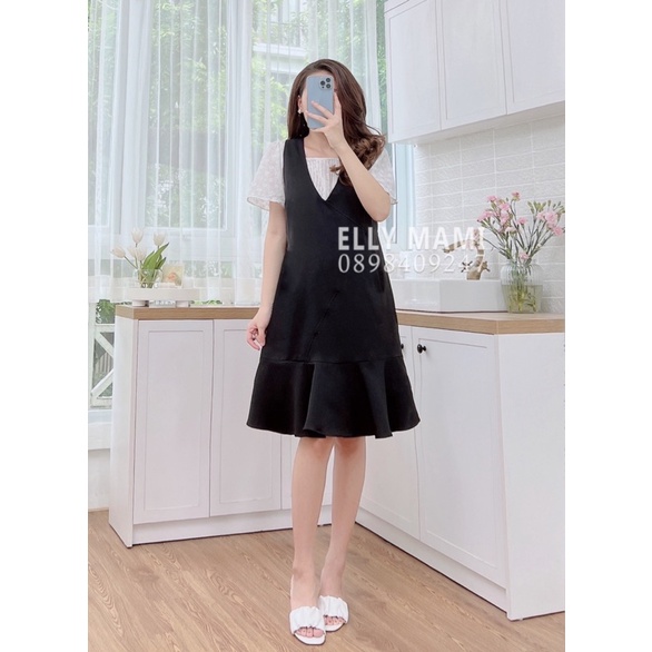 Set Yếm Bầu , Suông , Đuôi Cá 2 Túi , Form Dễ Mặc Thoải Mái Suốt Thai Kì & Sau Sinh