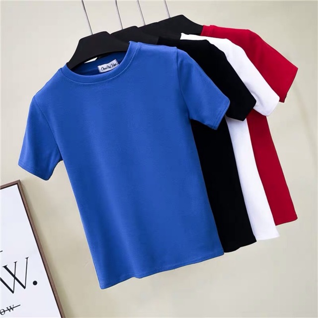 ÁO PHÔNG TRƠN TAY LỠ ( màu như hình ) | BigBuy360 - bigbuy360.vn