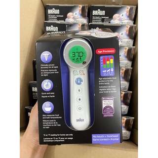 nhiệt kế hồng ngoại đo trán Braun BNT400WE