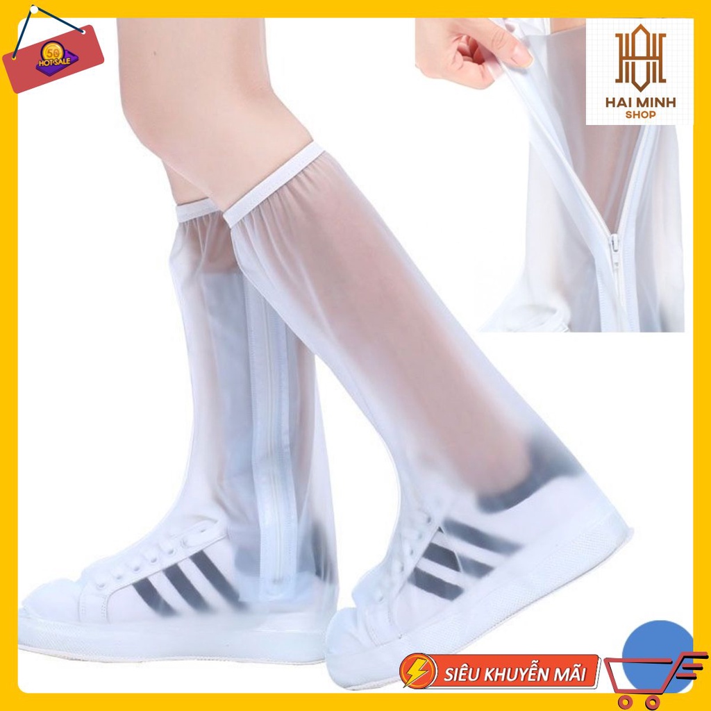 Ủng giày đi mưa thông minh chống nước - chống trượt cao cổ siêu bền