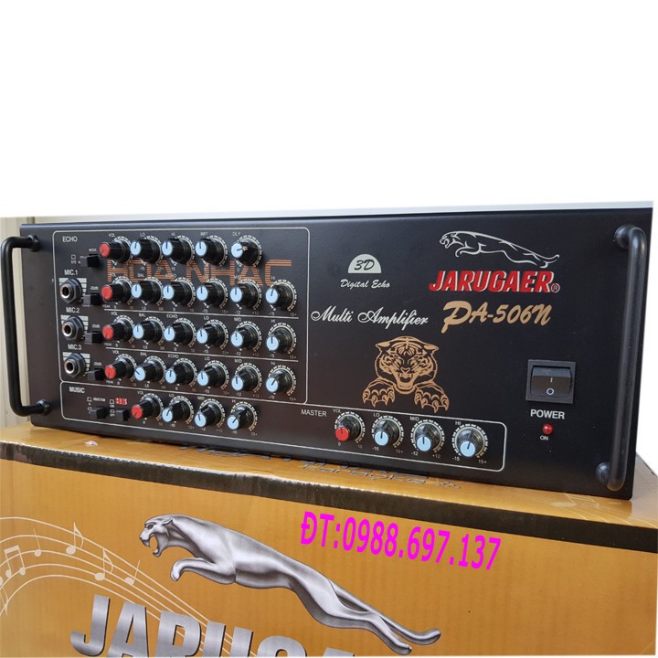 ampli Jarugaer PA-506N Hòa Nhạc - 12 sò 1080W - hàng Việt Nam