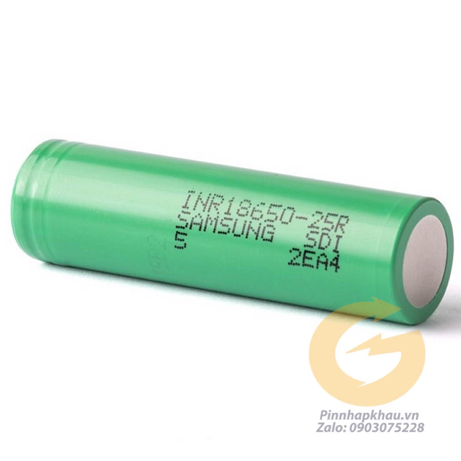 [P26] Pin sạc 18650 Samsung 25R 2500mah xã cực cao 20A mới 100% chuyên cho khoan, thiết bị cầm tay