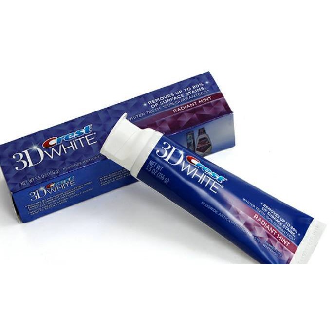 Kem đánh răng crest 3d white brilliance 156gr