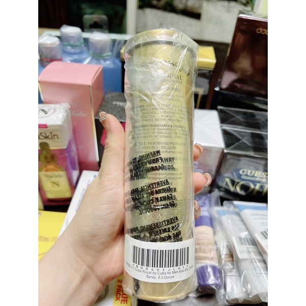 Nước hoa Nam, Dầu Thơm Nam , Royal Cuba for Men 100ml ,Hàng Mỹ nhập khẩu