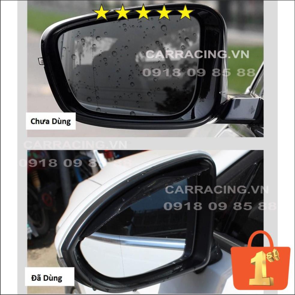 Bộ 2 vè che mưa kính chiếu hậu xe hơi - Vè che mưa gương chiếu hậu chống bám nước | BigBuy360 - bigbuy360.vn